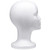 Foraineam 3 Pack 12 Inch Foam Head Female Foam Wig Heads Mannequin Manikin Cosmetics Model Head Wigs Display Holder Hats Glasses Hairpieces Stand