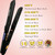 MBHAIR Flat Iron Hair Straightener Curler 2 in 1,Ceramic 1″ Instant Heat up