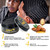 Wave Pomade for Men Strong Hold Easy Wash 360 Wave Training Hair Cream, Waves Grease for Men Promotes Layered Waves, Moisture, Control and Silky Shine, Wave Kit Curved Medium Waves Brush Silky Durag