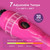 Mini Hot Comb 500 Degree，Dual Voltage Electric Pressing Comb for Black Hair
