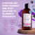Just Nutritive Purple Toning Shampoo for Blonde, Gray, White, Silver, and Bleached Hair - Eliminate Brassiness, Boost Shine, Repairs, Hydrates, Sulfate-Free, Paraben-Free, Anti-Yellowing, 8 oz.