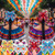 Yunlly 4 Pcs Mexican Bow Embroidered Hair Accessories for Women, Elegant