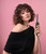 CIVEYA 1/2 Inch Curling Iron for Short Hair, Dual Voltage Travel Size with 5 Adjustable Heat Settings, Mini Curling Iron Ceramic Barrel with Argan Oil Infused
