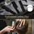 SEIMEIKEN 16 PCS Professional Barber Comb Set, Carbon Fiber Combs & Brush