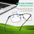 GHDBFMB Photochromic Progressive Reading Glasses for Men | Blue Light Blocking Multifocal Readers for Computer & Reading