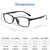 Khirhf Color Blind Glasses for Men, Color Vision Deficiency Correcting & Enhancing Glasses for Red-Green Colour Blindness | Indoor & Outdoor Use