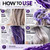 Le Black Purple Toning Shampoo – Shampoo for Blonde Hair, 8.45 Fl Oz, Formal Tone, Black/Platin – Enhance and Maintain Vibrant Blonde Shades with a Premium Hair Care Formula