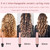 UNOBEY 3 in 1 Curling Iron Set, Hair Curling Wand Set with Ceramic