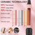 UNOBEY 3 in 1 Curling Iron Set, Hair Curling Wand Set with Ceramic