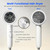HEZEFAFA Ionic Hair Dryer, Travel Hair Dryer, Foldable Blow Dryer.