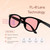 BRADDELL FL-41 Rose & FL-60 Wayfarer Blue Light Glasses for Migraine Light Sensitivity, Fluorescent LED Lighting & Concussion