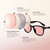 BRADDELL FL-41 Rose & FL-60 Wayfarer Blue Light Glasses for Migraine Light Sensitivity, Fluorescent LED Lighting & Concussion