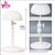 Youngther Wig Stand Adjustable Height Hat Display with Anti-slip lace 1 pcs