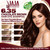 jaja Chocolate Coffee Hair Dye Shampoo for Gray Hair Coverage, Ammonia-Free Semi-Permanent Hair Color Shampoo for Women & Men, Easy 10-Minute Application, 10.14 fl oz