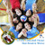 SiliFine 12 Set Volleyball Gifts for Team Girls Bulk Hair Brush