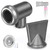 Professional Concentrator and Adapter Kit Compatible with Dyson Airwrap Styler, for Curling Iron Converting to Hair Dryer, with Hair Dryer Attachment Holder
