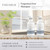 Theorie PURE Ultra Gentle Hypoallergenic Shampoo – Plant-Based & Vegan – Fragrance-Free – Designed for Delicate Scalp Care – Pump Bottle – 400mL