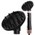 ELLA BELLA® Air Styler Diffuser Attachment, Vented Hair Diffuser (Black)