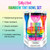 Punky Rainbow Tint Hair Color Bowl Set with Hair Dye Brush Multicolor