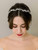 SWEETV Rhinestones Bridal Headband Silver Crystal Wedding Headpieces for Brides Hair Pieces for Bridesmaid Flower Girl Hair Accessories