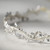 SWEETV Rhinestones Bridal Headband Silver Crystal Wedding Headpieces for Brides Hair Pieces for Bridesmaid Flower Girl Hair Accessories