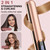 JAETON Flat Iron Hair Straightener with Floating Plates, Adjustable Temp