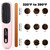 Go Brush - Pro, Cordless Hair Straightener Brush, Rechargeable Portable Frizz-Free Ionic, MCH Fast Heating 20s, 199M Negative Ions, 3 Temps & LED Display, Anti-Scald, 3200mAh USB-C for Women Travel