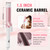 Curling Iron 1 1/2 Inch, Long Barrel Ceramic Curling Iron for Long Hair