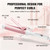 Curling Iron 1 1/2 Inch, Long Barrel Ceramic Curling Iron for Long Hair