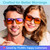 Orange +2.5 Blue Light Blocking Reading Glasses for Women & Men - Reader Sleep & Migraine Glasses - 2.5 Amber Readers Blue Light Glasses for Computer Eye Strain Eye Fatigue - Blue Blockers (+2.50)
