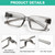 Eyekepper Blue Light Reading Glasses Men Women 3.0, Stylish Frame 6 Pack