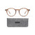 IZIPIZI READING #D Eye Glasses, Havane - Designed in Paris - Stylish Readers for Men & Women with Anti-Scratch Treatment - Corrective Eyeglasses, +2.0 Magnification (+1 to +3 Diopters)
