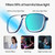 Prospek Blue Light Glasses – Eye Strain Relief, Anti Glare Blue NO Diopters, Regular