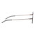 Always With You ThinOptics Reading Glasses - Ultra Thin, Durable, Lightweight - Optical Grade Lenses - Rectangle Black 1.0x