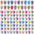 Copkim 500 Pcs Adhesive Eye Patches for Kids Girls Cute Toddler Eye Patch Bulk Colorful Breathable Cartoon Lazy Patch for Children Baby Light Blocking, 20 Styles, 3 x 2 Inches (Patterned)