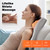 Boriwat Back Massager with Heat, 3D Kneading Massage Pillow for Back, Neck, Shoulder, Leg Pain Relief Deep Tissue, Gifts for Women Men Mom Dad(Light Gray)