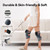 IKEEPFIT Cordless Knee Massager with Heat Vibration for Pain Relief, MAXwarm 4.0[2026 Upgraded] - Electric Heated Knee Brace with 5 Heat Levels and 3 Massage Mode, Gifts for Men Women (Grey, Single)