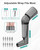 Nekteck Leg Massager for Circulation and Pain Relief, Air Compression Foot Calf Thigh Massager with 2 Heat and 3 Vibration Functions, 6 Modes 3 Intensities, Help for Muscles Relaxation