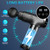 Gvber Massage Gun Deep Tissue, Handheld Percussion Back Massager for Athletes with 6 Attachments & 30 Speed (Grey)