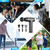 Gvber Massage Gun Deep Tissue, Handheld Percussion Back Massager for Athletes with 6 Attachments & 30 Speed (Grey)
