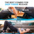 Thrival Deep Tissue Pro - Fully Adjustable Psoas Muscle Release Tool with Thrival App for Hip Flexor, Back, Glute, Iliacus, and Neck Pain - Trigger Point and Myofascial Release Tool – Carbon Black