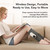 LINGTENG Leg Massager for Circulation and Pain Relief, Calf Air Compression Massager with Heat, Leg Massager with 3 Intensities, 3 Modes, Easy to use, Muscle Relaxation, Gifts (Pair)