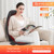 Snailax Vibration Back Massager with Heat, Massage Chair Pad with Neck Lumbar Memory Foam, 10 Vibration Motors,5 Modes, Gifts, No shiatsu