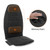 Snailax Vibration Back Massager with Heat, Massage Chair Pad with Neck Lumbar Memory Foam, 10 Vibration Motors,5 Modes, Gifts, No shiatsu