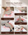 LOOMELL Neck Massager with Heat Cordless: Shiatsu Back Shoulder Massage Tools for Pain Relief Deep Tissue Electric 4D Kneading for Muscle Remedy Lymphatic Drainage Gifts for Men Women Mom Dad (Brown)