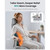 BOB AND BRAD Back Massager with Heat FSA Eligible/HSA Eligible, EZBack Corded Back Massager for Pain Relief Deep Tissue, Shiatsu Back and Neck Massage Pillow, Soothing Full-Body Relief for Women Men