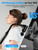 Massage Gun Deep Tissue - Back Massager for Pain Relief Deep Tissue with Extended Handle, 12MM Percussion Less-Shock Neck/Foot/Leg/Shoulder Massager, Infinitely Adjustable Speed & 4 Replaceable Heads