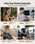 MERACH Pro-Grade Massage Gun, Quiet Massage Gun Deep Tissues, 12MM Percussion Massager Tools for Muscles Shoulders Legs Body Pain Relief, Handheld Massager with 6 Heads & 5 Speeds, Gift for Him