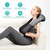 Medcursor Neck Massager, Portable Electric Shiatsu Back Massage Device with Heat, Deep Tissue 3D Kneading Pillow for Muscle Pain Relief, Mother’s Day Gift (No Battery)
