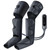 SHINE WELL Leg Compression Massager, Leg Massager for Circulation and Pain Relief, Air Compression Leg Massager with 3 Modes 3 Intensities 2 Extenders and Adjustable Wraps